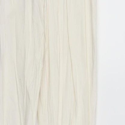 Bershka Womens White  Denim Skinny Jeans Size 8 L28 in