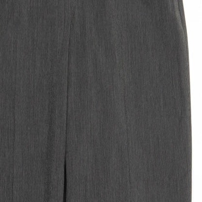 M&S Womens Grey   Pedal Pusher Trousers Size 14 L30 in