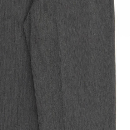 M&S Womens Grey   Pedal Pusher Trousers Size 14 L30 in