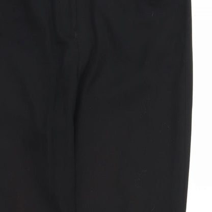 Womens UK Size 10 NEXT Regular Fit Carrot Black Trousers