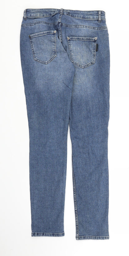 Status Womens Blue  Denim Skinny Jeans Size S L29 in