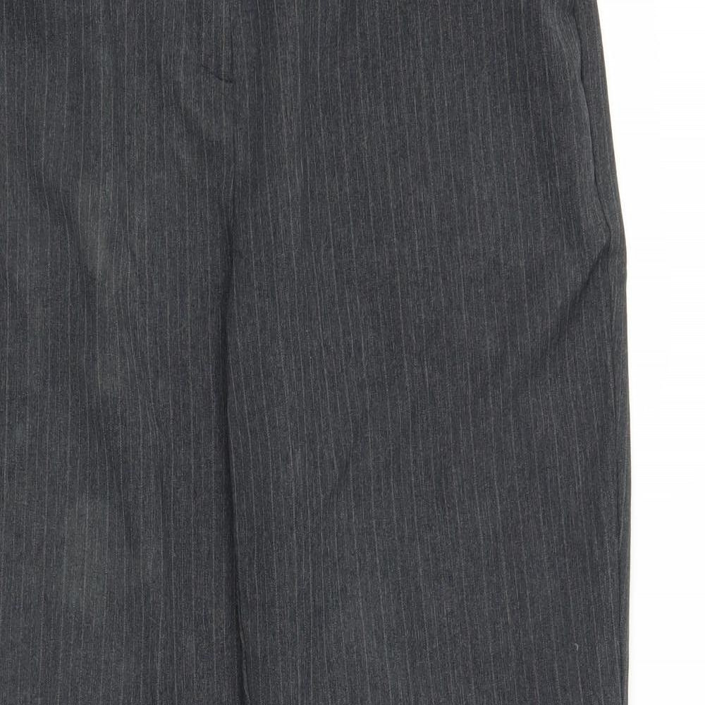 Womens UK Size 14 BM Regular Fit  Grey Trousers