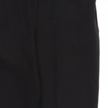 New Look Womens Black   Carrot Trousers Size 12 L25 in