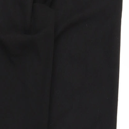 New Look Womens Black   Carrot Trousers Size 12 L25 in