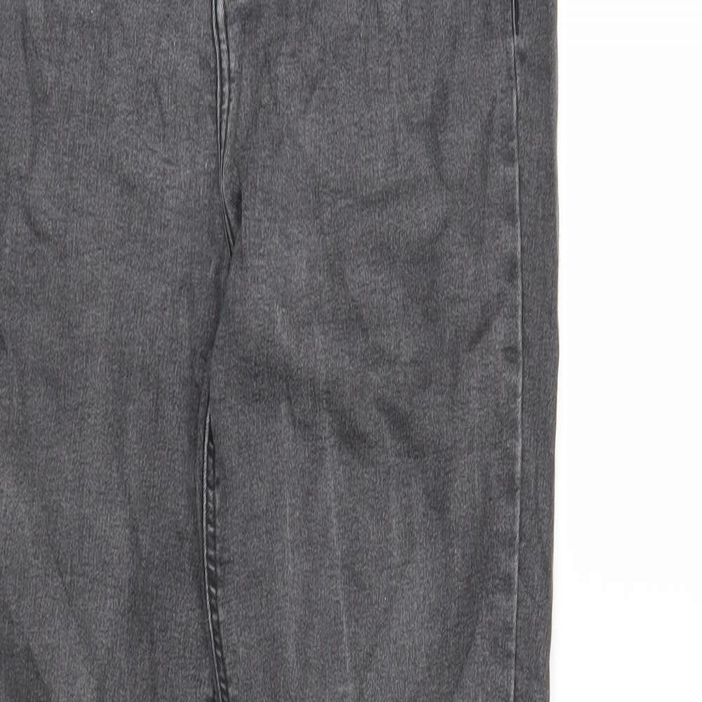 Zara Womens Grey  Denim Skinny Jeans Size 8 L28 in