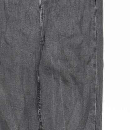 Zara Womens Grey  Denim Skinny Jeans Size 8 L28 in