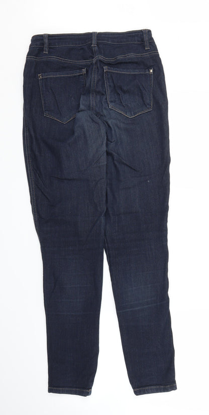 TU Womens Blue  Denim Jegging Jeans Size 8 L29 in