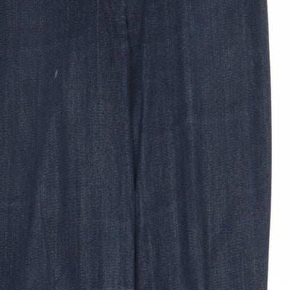 TU Womens Blue  Denim Jegging Jeans Size 8 L29 in