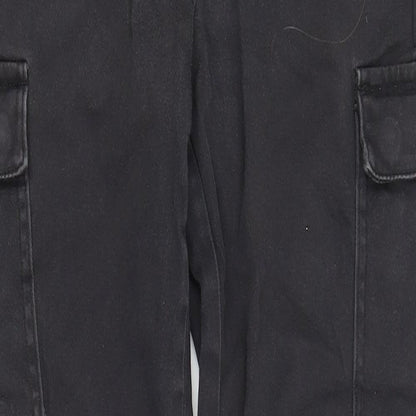 M&Co Womens Black  Denim Skinny Jeans Size 10 L28 in