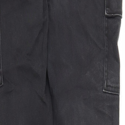 M&Co Womens Black  Denim Skinny Jeans Size 10 L28 in