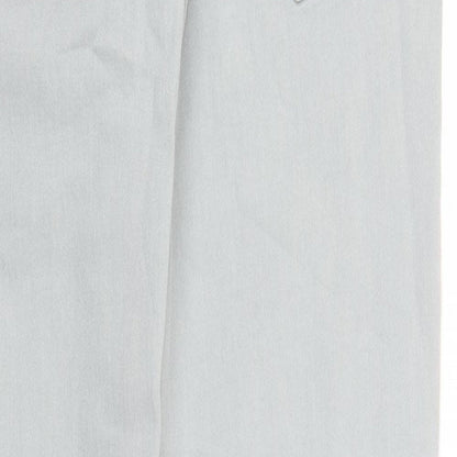 Womens UK Size 12 Blue Motion Regular Fit Tapered Grey Jeans