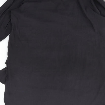 H&M Womens Grey   Basic Blouse Size 10