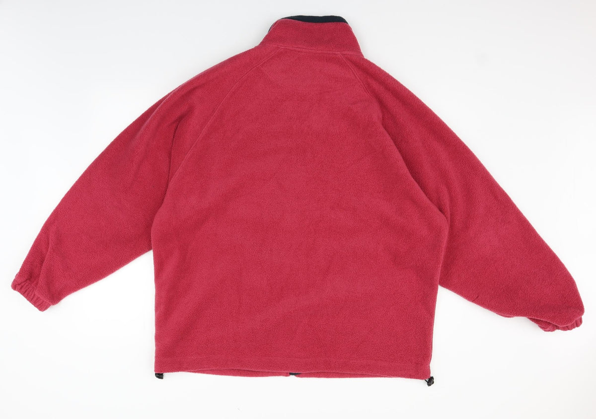 Back view of Coton Traders women’s pink jacket coat, size L
