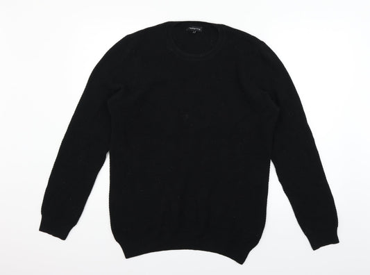Red Herring Womens Black   Pullover Jumper Size M