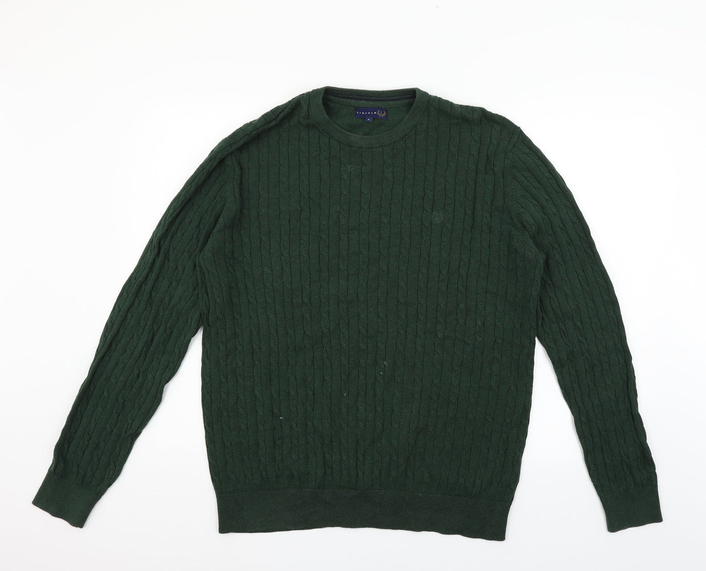 Lincoln Womens Green   Pullover Jumper Size L