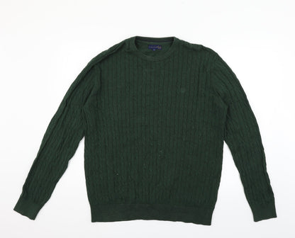 Lincoln Womens Green   Pullover Jumper Size L