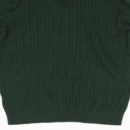 Lincoln Womens Green   Pullover Jumper Size L