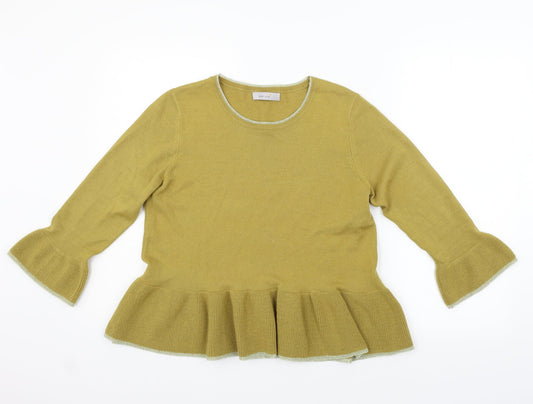 Per Una Womens White   Pullover Jumper Size 12