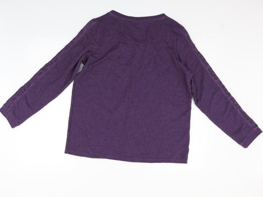 ESMARA Womens Purple   Pullover Jumper Size L