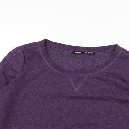 ESMARA Womens Purple   Pullover Jumper Size L