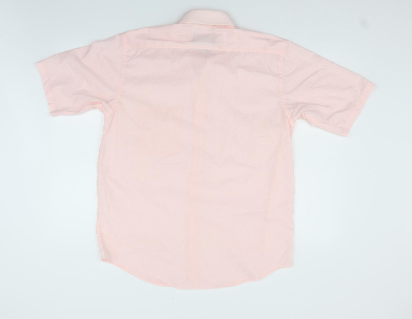 Hutson Harbour Womens Pink   Basic Button-Up Size M