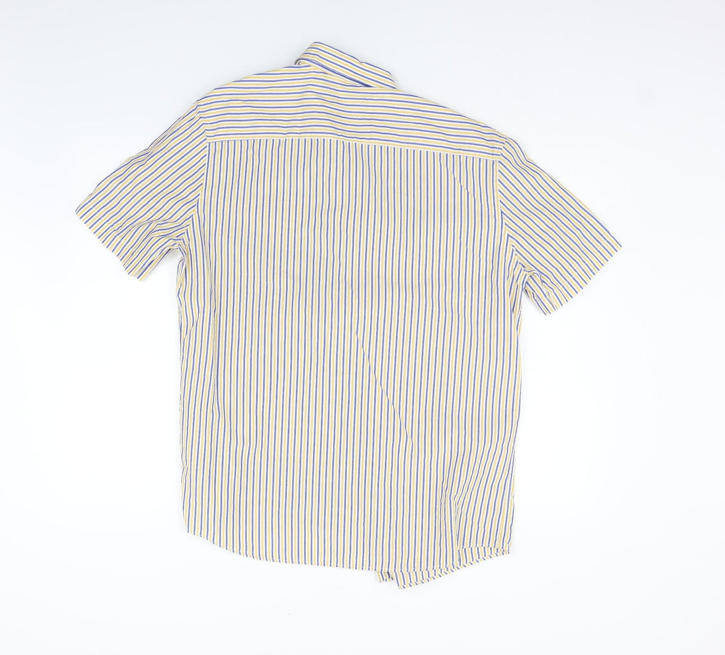 Womens UK Size M Marks and Spencer White Basic Button-Up
