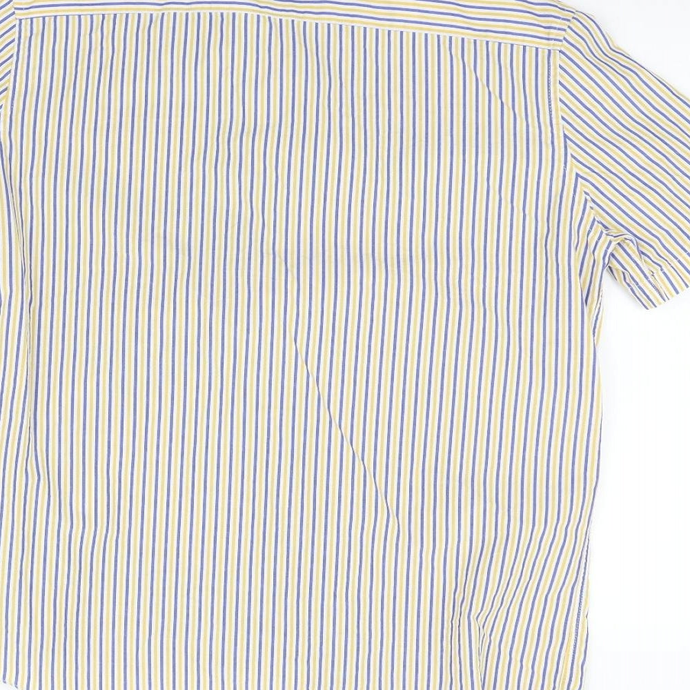 Womens UK Size M Marks and Spencer White Basic Button-Up