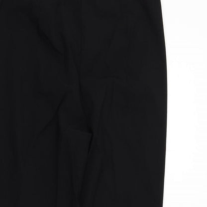Womens UK Size 12 Papaya Regular Fit  Black Trousers