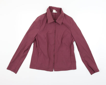 R Womens Purple   Jacket  Size 16