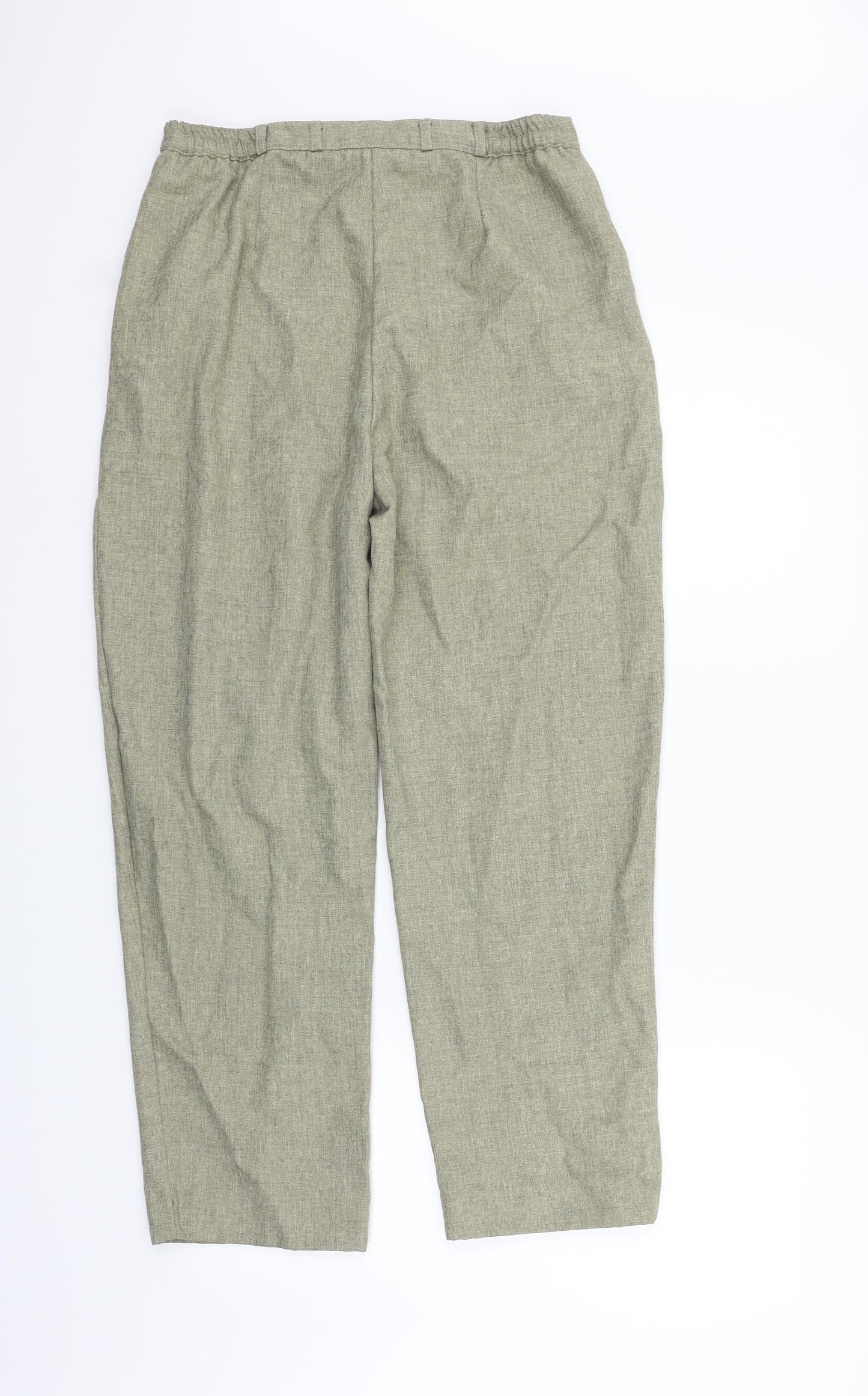 Womens UK Size 14 Classics Regular Fit  Beige Trousers