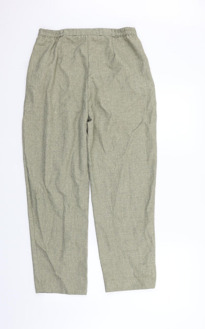 Womens UK Size 14 Classics Regular Fit  Beige Trousers