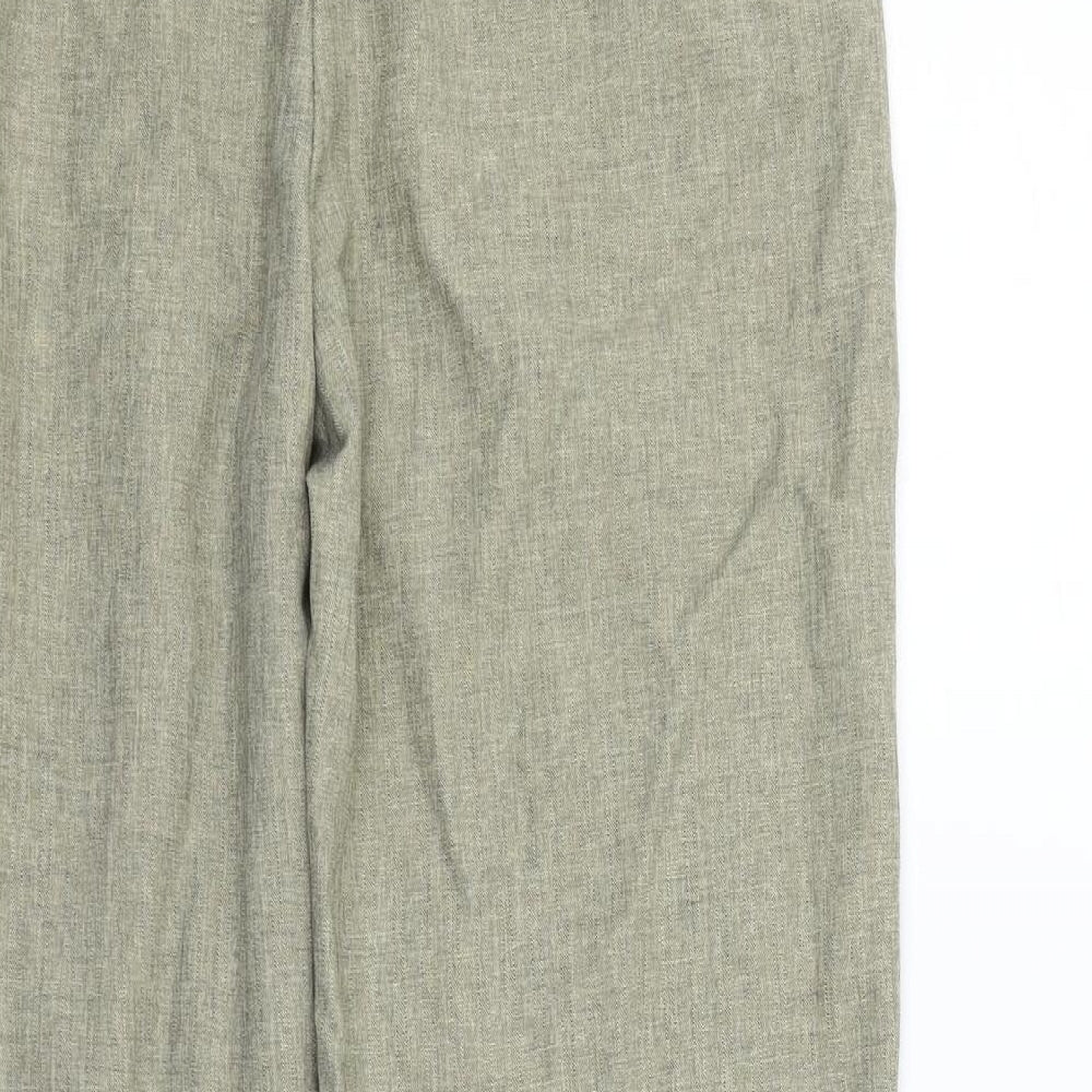 Womens UK Size 14 Classics Regular Fit  Beige Trousers