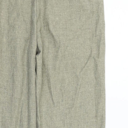 Womens UK Size 14 Classics Regular Fit  Beige Trousers