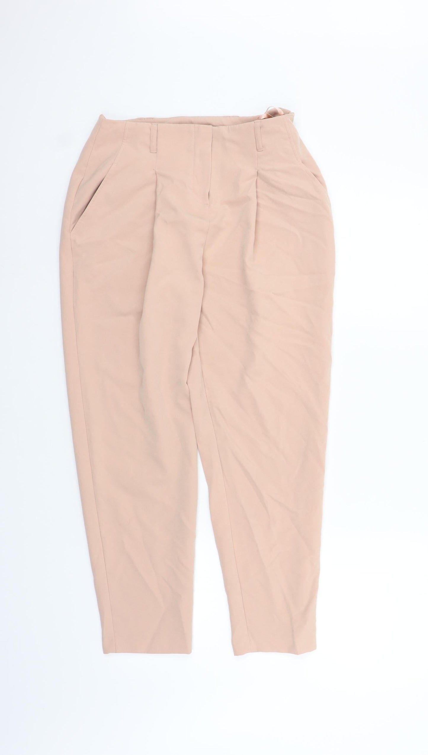 New Look Womens Pink   Trousers  Size 8 L24 in