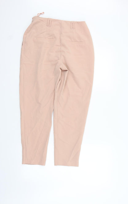 New Look Womens Pink   Trousers  Size 8 L24 in
