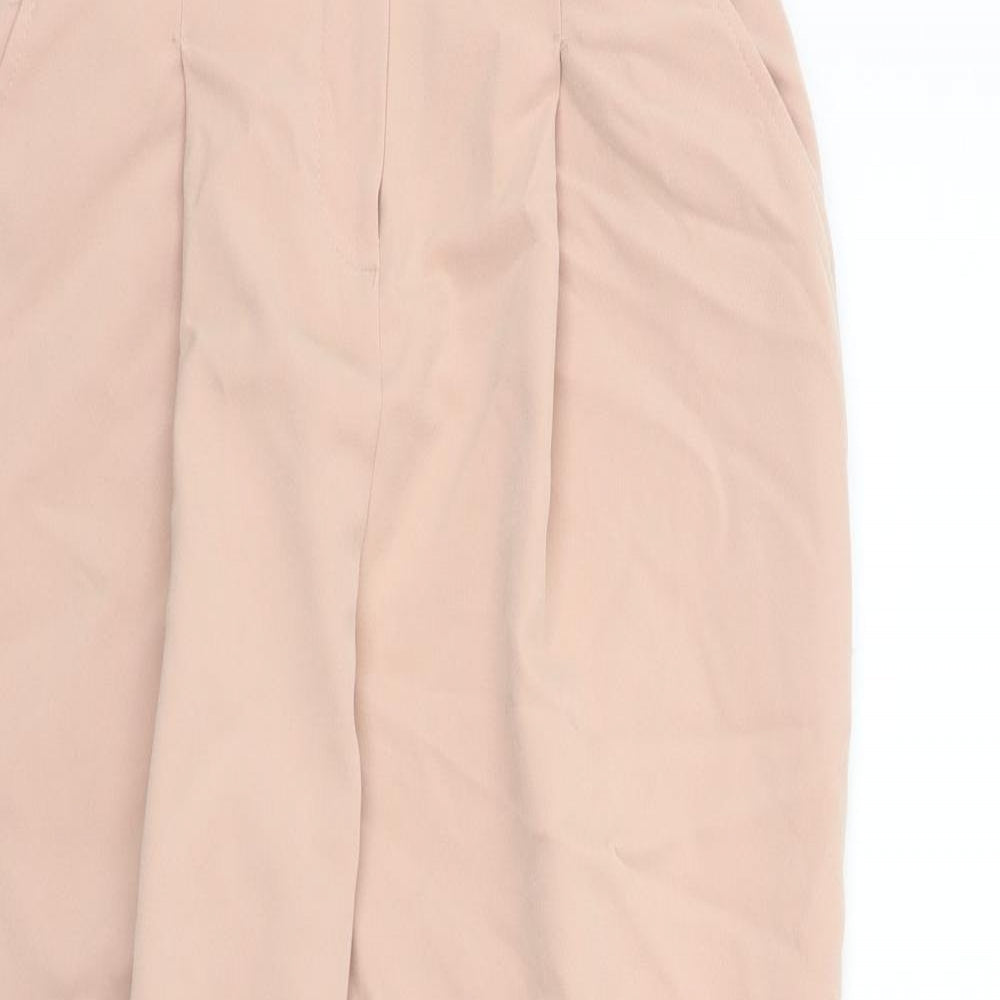 New Look Womens Pink   Trousers  Size 8 L24 in