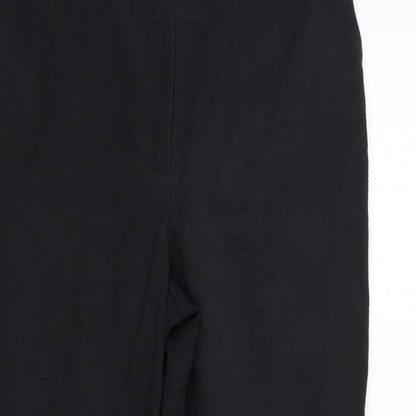Womens UK Size 16 Marks and Spencer Regular Fit  Black Trousers