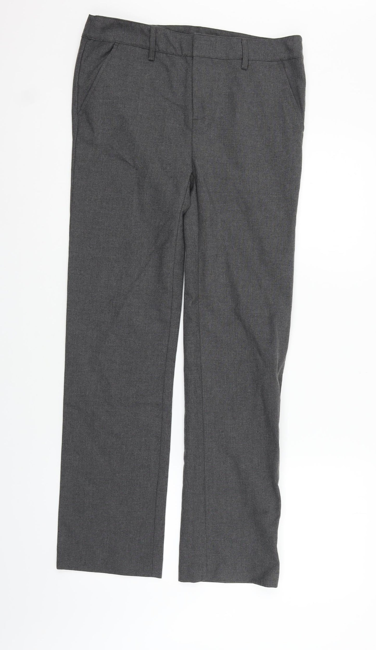 Debenhams Girls Grey   Cropped Trousers Size 14 Years