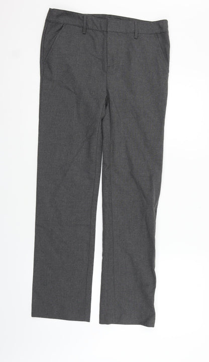 Debenhams Girls Grey   Cropped Trousers Size 14 Years