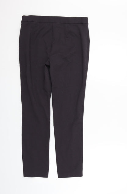 Womens UK Size 12 Marks and Spencer Regular Fit  Purple Trousers
