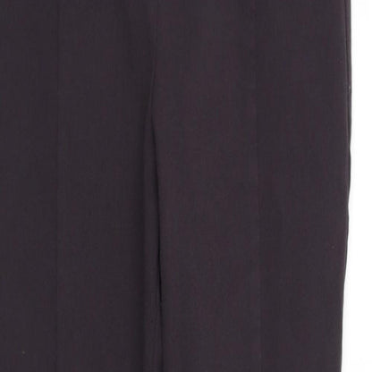 Womens UK Size 12 Marks and Spencer Regular Fit  Purple Trousers