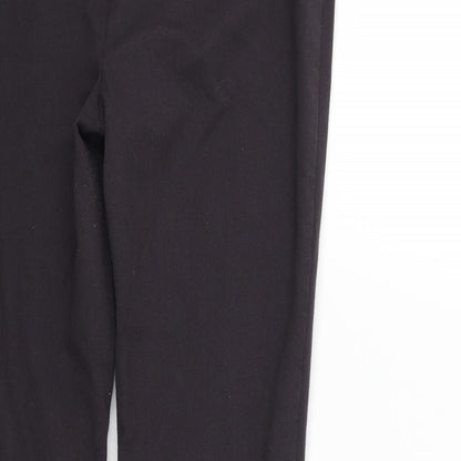Womens UK Size 12 Marks and Spencer Regular Fit  Purple Trousers