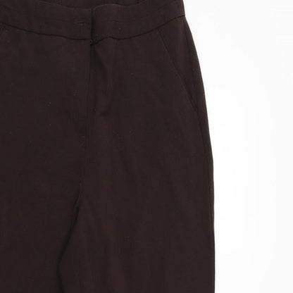 Womens UK Size 14 Maine Regular Fit  Brown Trousers