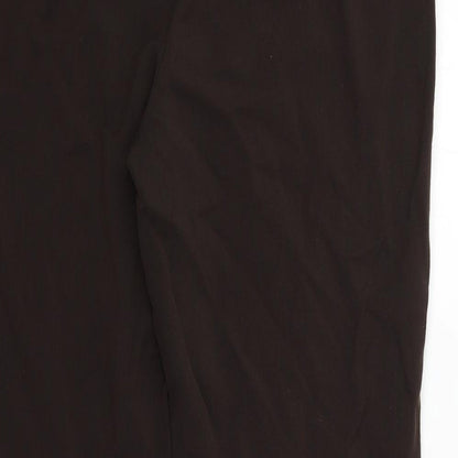 Womens UK Size 14 Maine Regular Fit  Brown Trousers