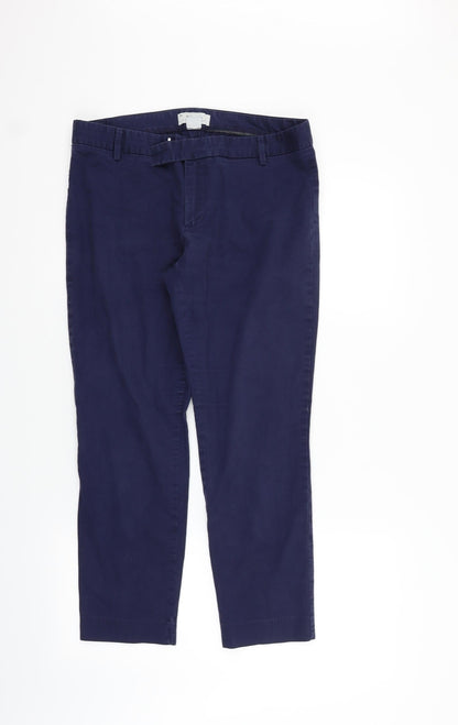 Womens UK Size 14 Gap Regular Fit Sweatpants Blue Trousers