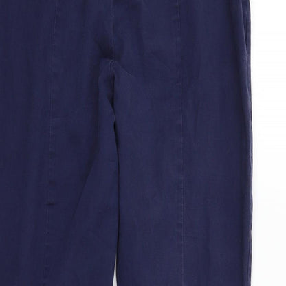 Womens UK Size 14 Gap Regular Fit Sweatpants Blue Trousers