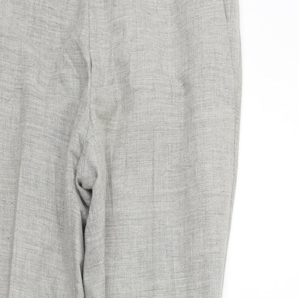Womens UK Size 34 in NEXT Regular Fit  Grey Trousers
