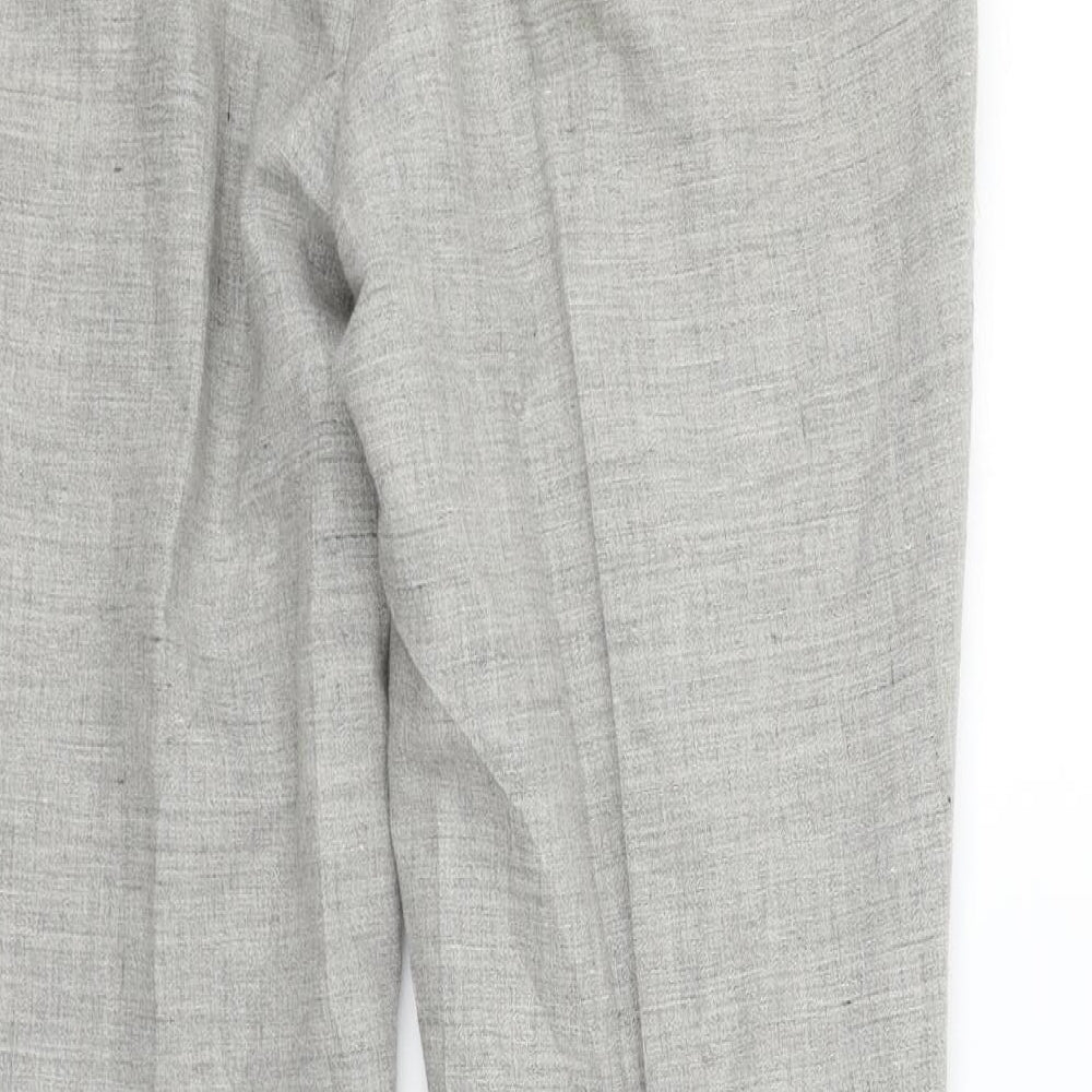 Womens UK Size 34 in NEXT Regular Fit  Grey Trousers