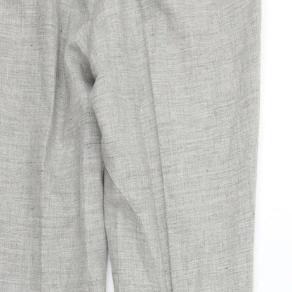 Womens UK Size 34 in NEXT Regular Fit  Grey Trousers