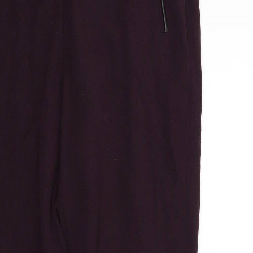 Womens UK Size 10 F&F Regular Fit  Pink Trousers